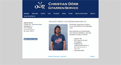 Desktop Screenshot of gitarren-service.de